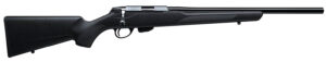 Tikka JRT1X309 T1X MTR Full Size 17 HMR 10+1 20" Black Threaded Barrel, Black Drilled & Tapped Stainless Steel Receiver, Black Fixed Synthetic Stock, Right Hand