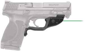 Crimson Trace 0174501 Laserguard  Fits S&W M&P M2.0, Green Laser Black Polymer, Trigger Guard Mount