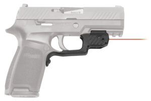 Crimson Trace 0177701 Laserguard  Fits Sig P320 (Except Subcompact)/M17/M18, Red Laser Black Polymer