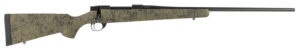 Howa HHS63203 M1500 HS Precision 30-06 Springfield 5+1 22" Barrel, Black Steel Receiver, Green w/Black Webbing HS Precision Synthetic Stock