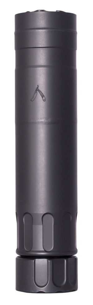 Rugged Suppressors RZR01762 Razor762 7.62mm 1.50" Diameter, Stainless Steel, Black Cerakote Finish, 5/8"-24 tpi
