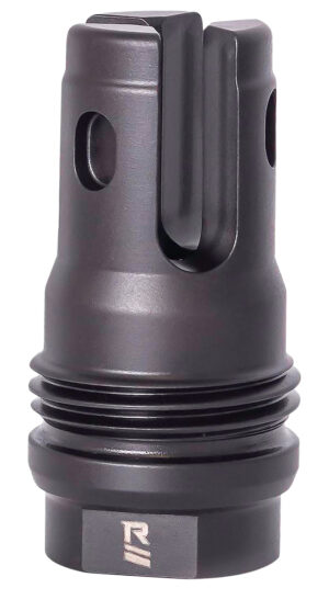Rugged Suppressor FH002 R3 Flash Mitigation System Black for 5/8"-24 tpi Threads & 2.13" OAL for 7.62mm Radiant762, Surge762, Razor762 & Micro30 Suppressors
