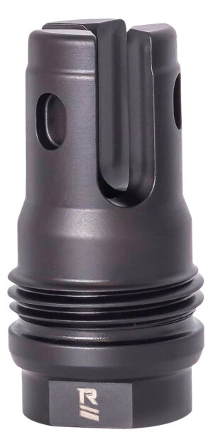 Rugged Suppressor FH015 R3 Flash Mitigation System Black with 3/4"-24 tpi Threads & 2.13" OAL for 7.62mm SR25