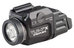 Streamlight 69424 TLR-7X Gun Light  Black Anodized 500 Lumens White LED