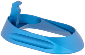 Walther Arms 2836319 Flared Magwell for Walther PPQ w/Steel or Polymer Frame Blue Machined Aluminum