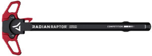 Radian Weapons R0232 Raptor Competition Ambi Charging Handle, Red, Fits Mil-Spec AR-15 Platform