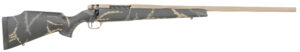 Weatherby MAM05N65CMR6B Mark V Accumark LTD 6.5 Creedmoor 4+1 22" Barrel, Burnt Bronze Cerakote Finish, Gray/Brown Accent Black Fixed Monte Carlo Stock