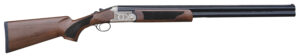 Pointer KAR1228 Acrius  12 Gauge 3" 2rd 28" Black O/U Barrel, Nickel Engraved Metal Finish, Turkish Walnut Stock Includes 5 Chokes