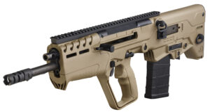 IWI US T7F20 Tavor 7 7.62x51mm NATO Caliber with 20" Barrel, 20+1 Capacity, Flat Dark Earth Metal Finish, Flat Dark Earth Fixed Bullpup Stock & Polymer Grip Ambidextrous Hand