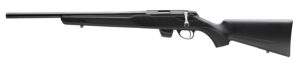 Tikka JRT1X409 T1X MTR Full Size 17 HMR 10+1 20" Black Threaded Barrel, Black Drilled & Tapped Stainless Steel Receiver, Black Fixed Synthetic Stock, Left Hand