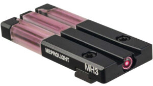 Meprolight USA 631053408 FT Bullseye Rear Sight Red Tritium/Fiber Optic Glock MOS