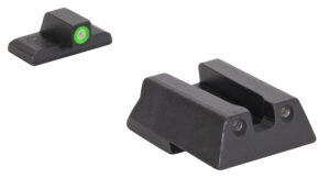 Meprolight USA 415453111 Hyper-Bright Green Tritium Green Outline Front Sight-Green Tritium Black Outline Rear Sight HK VP9/HK45/HK45C