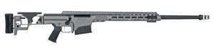 Barrett 18498 MRAD  6.5 Creedmoor 24" 10+1 Tungsten Gray Cerakote Gray Fixed Adjustable Comb Stock Black Polymer Grip Right Hand
