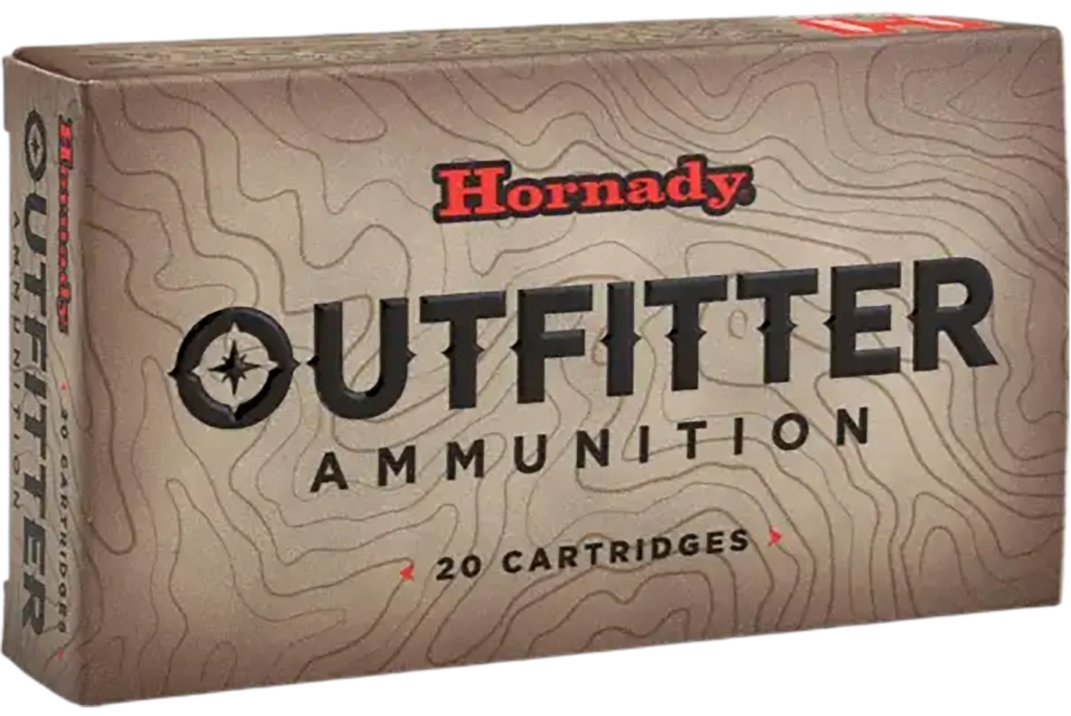 Hornady 82084 Outfitter 300RUM 180gr Copper Alloy eXpanding 20 Per Box/10 Case