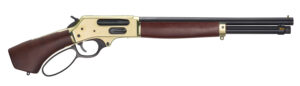 Henry H018BAH410 Axe 410 Bore 5+1 15.14" Blued Barrel, Fixed American Walnut