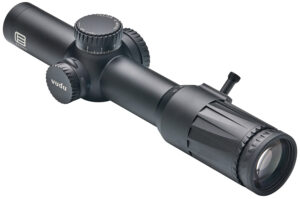 Eotech VDU110FFSR4 Vudu FFP Black Hardcoat Anodized 1-10x 28mm 34mm Tube Illuminated Red SR4 MOA Reticle Features Throw Lever