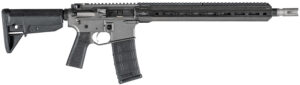 Christensen Arms 8010901704 CA-15 G2 *CA Compliant 223 Wylde 10+1 16" Barrel, Tungsten Gray Cerakote Metal Finish, Black Adjustable BCM Gunfighter Stock, Black Polymer Grip