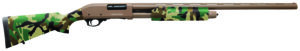 Charles Daly 930330 301  12 Gauge 3" 4+1 28" Vent Rib Barrel, Flat Dark Earth Barrel/Receiver, Woodland Camo Synthetic Stock & Forend, Includes 3 Choke Tubes