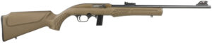 Rossi RS22L1811L RS22  Semi-Auto 22 LR 10+1 18" Black Barrel, Bronze Monte Carlo Stock/Rec, Fiber Optic Sights