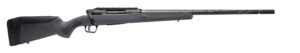 Savage Arms 57894 Impulse Mountain Hunter 308 Win 4+1 22" Carbon Fiber Threaded Barrel, Black Aluminum Receiver w/Picatinny Rail, Gray AccuStock Synthetic Stock, Ambidextrous