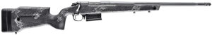 Bergara Rifles B14S751 B-14 Crest 308 Win 3+1 20" Fluted/Threaded, Sniper Gray Cerakote Barrel/Rec, Monte Carlo Carbon Fiber Stock with Black & Gray Splatter, Omni Muzzle Brake