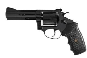 Rossi 2-RM661 RM66  Medium Frame 38 Special +P/357 Mag 6 Shot, 6" Black Stainless Steel Barrel, Cylinder & Frame, Black Textured Rubber Grip, Hammer Block Safety, Exposed Hammer