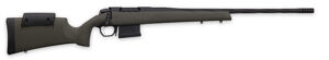 Weatherby 3WRXP65RWR6B 307 Range XP 6.5 Wthby RPM 5+1 24" Fluted Barrel, Black Barrel/Rec, OD Green Synthetic Stock with Adj. Cheek Rest, Accubrake Muzzle Brake, TriggerTech Trigger