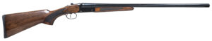 Pointer FT61228 Side By Side 12 Gauge 3" 2rd 28", Blued Barrel/Rec, Fixed Walnut Stock