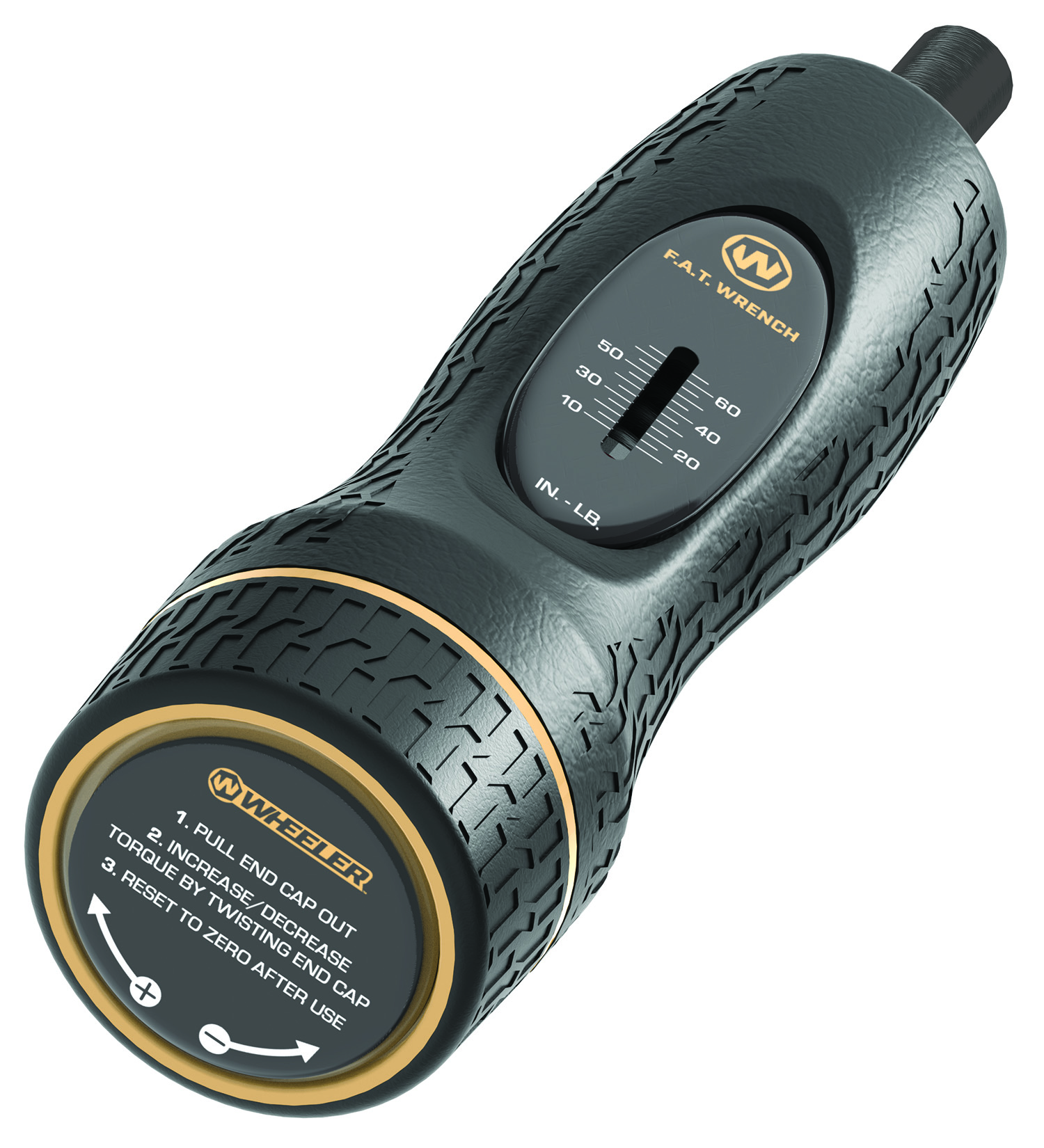 Wheeler 4001002 F.A.T. Wrench Black/Yellow Plastic