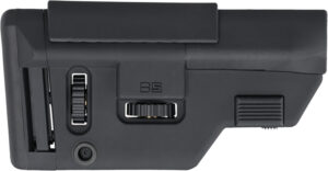 B5 Systems Precision Black Synthetic Adjustable with Cheek Riser Fits AR-Platform