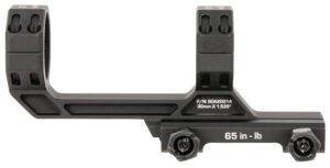 Sig Sauer Electro-Optics SOA20014 Alpha MSR Scope Mount/Ring Combo Black Anodized Aluminum 30mm Tube, 1913 Picatinny Rail Mount