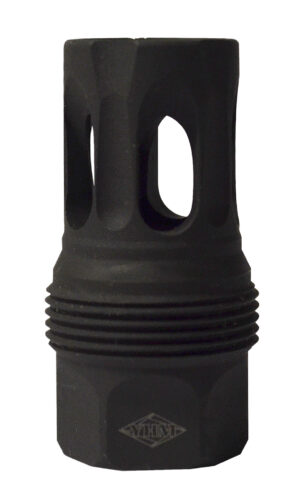 Yankee Hill 444524 sRx Q.D. Flash Hider Short Black Phosphate Steel with 5/8"-24 tpi for sRx Adapters