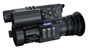 PARD FT3435/F FT34 LRF Thermal Clip On/Handheld/Mountable Black 1x 35mm Multiple Reticle 384x288, 50Hz Resolution Zoom Digital 2x Features Laser Rangefinder