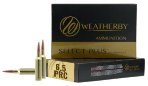 Weatherby F65PRC130SCO Select Plus  6.5PRC 130gr Swift Scirocco 20 Per Box/10 Case