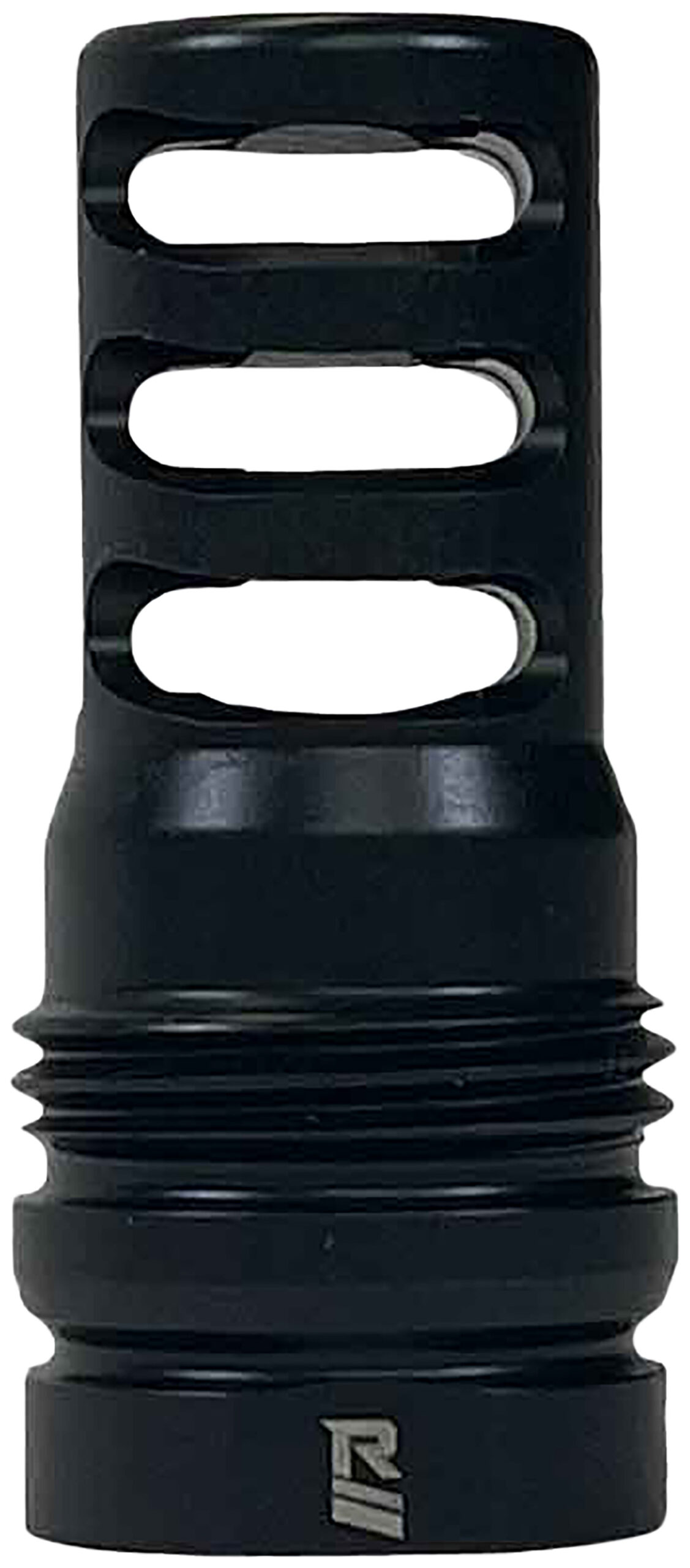 Rugged Suppressors MB025 3 Port Brake 338 Cal (8.6mm), 3/4"-24 tpi, Dual Taper Locking System, Fits R.U.M. Mount