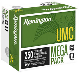 Remington Ammunition 23779 UMC Mega Pack 40S&W 180gr Full Metal Jacket 250 Per Box/4 Case