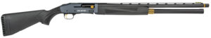 Mossberg 85144 940 JM Pro Full Size 12 Gauge Semi-Auto 3" 4+1 24" Matte Blued Vent Rib Barrel, Tungsten Gray Drilled & Tapped Stainless Steel Receiver, Adjustable Black Synthetic Stock, Right Hand
