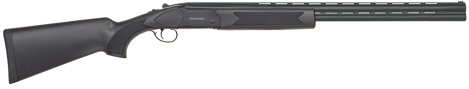 Mossberg 75483 Silver Reserve Eventide Over/Under 20 Gauge 3" 2rd 26", Black, Synthetic Furniture, Fiber Optic Sight, 5 Field Set Chokes