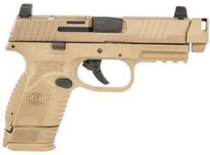 FN 66101794 509C MRD Compact W/Compensator Frame 9mm Luger 4.20" 15+1 12+1 Black Flat Dark Earth PVD Flat Dark Earth