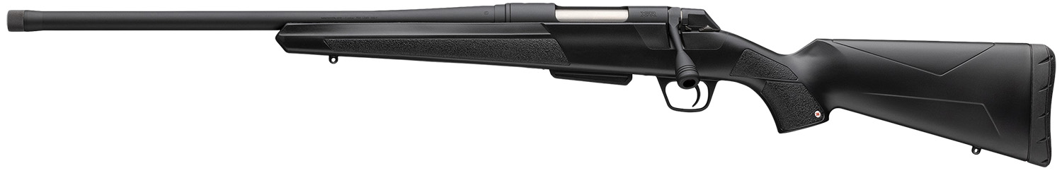 Winchester Repeating Arms 535783212 XPR SR Full Size 243 Win 3+1 20" Black Perma-Cote Threaded Sporter Barrel & Drilled & Tapped Steel Receiver, Fixed Matte Black Synthetic Stock, Left Hand