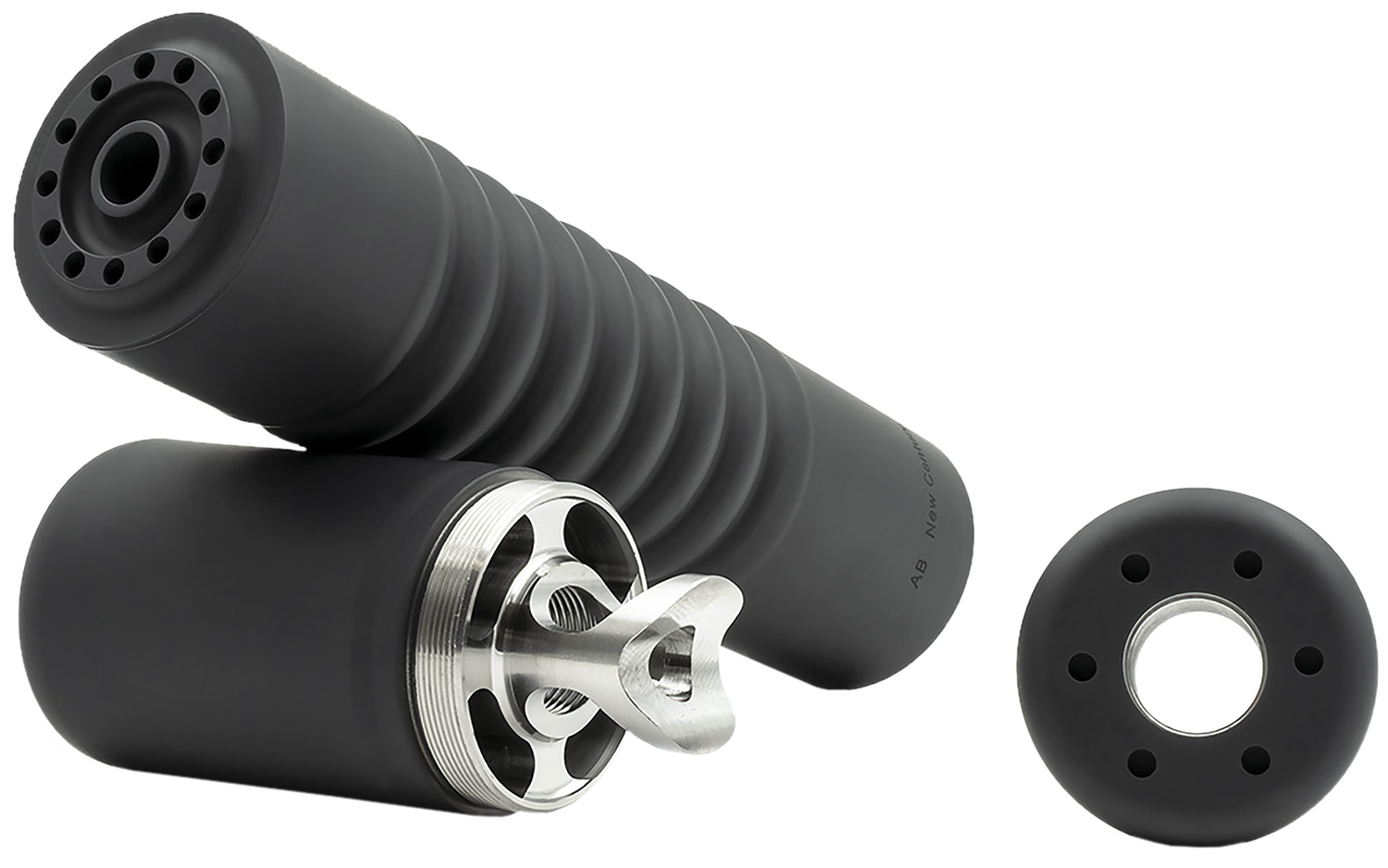 Ab Suppressor F22-78-BB Raptor 7.62mm 1.625" Black Titanium 5/8"x24