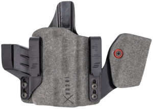 Safariland INCOG0750A0CX261MC IncogX w/ Mag Caddy IWB Black/Gray Boltaron Belt Clip Fits Sig P320L Right Hand