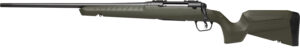Savage Arms 32128 Axis 2 Compact 223 Rem 4+1 20" Matte Black Heavy Sporter Barrel, Matte Black Drilled & Tapped Carbon Steel Receiver, Fixed OD Green Synthetic Stock, Left Hand