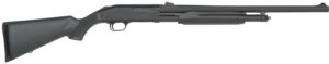 Mossberg 56424 500 Slugster 12 Gauge Pump 3" 5+1 24" Matte Blued Steel Barrel, Matte Blued Receiver, Fixed Synthetic Stock