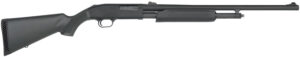 Mossberg 56435 500 Slugster 20 Gauge Pump 3" 5+1 24" Matte Blued Steel Barrel, Matte Blued Receiver, Fixed Synthetic Stock