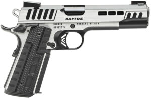 Kimber Mfg.,inc 3000421  Rapide Scorpius 9mm 9+1 5" Black KimPro II w/ Brush Polished Flats Stainless Steel Slide G10 Grip