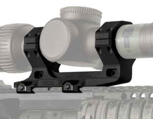 Reptilia LLC 100116 AUS Optic Mount Black 7075-T6 Aluminum 30mm Tube Mil-Spec 1913 Picatinny Rail Mount