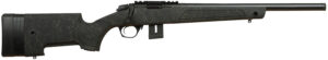 Bergara Rifles BMR009 BMR-X 22 WMR 10+1 18" Blued Heavy Threaded Barrel, Blued Picatinny Rail Receiver, Adj LOP Green w/Black Webbing Synthetic Stock