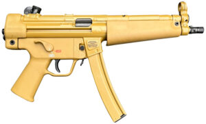 HK 810010789mm Luger 30+1 8.86" Black Navy-Style Threaded Barrel, Flat Dark Earth Receiver, FDE Polymer Grip, 2 Magazines