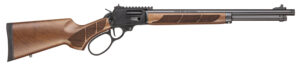 Smith & Wesson 13810 1854 357 Mag 10+1 19.25" Black Armornite Threaded Barrel, Black Armornite Picatinny Rail Stainless Steel Receiver, Fixed w/Textured Grip Panels Walnut Stock